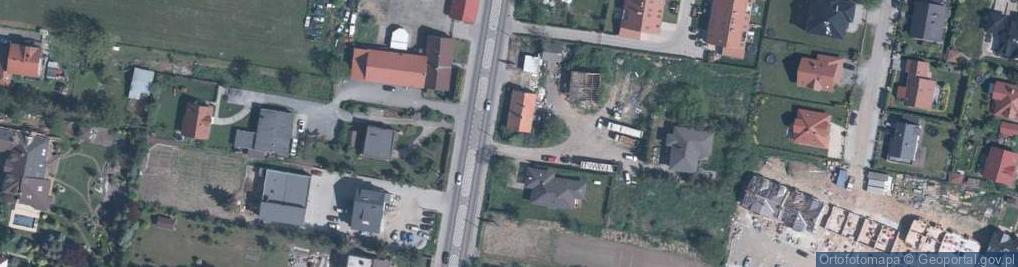 Zdjęcie satelitarne Paczkomat InPost BWR04M