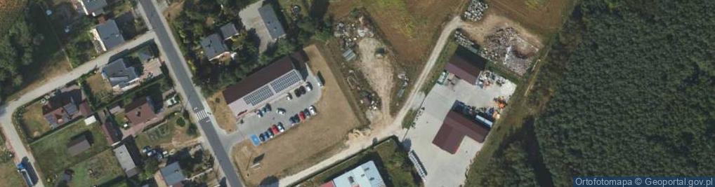 Zdjęcie satelitarne Paczkomat InPost BWX01M