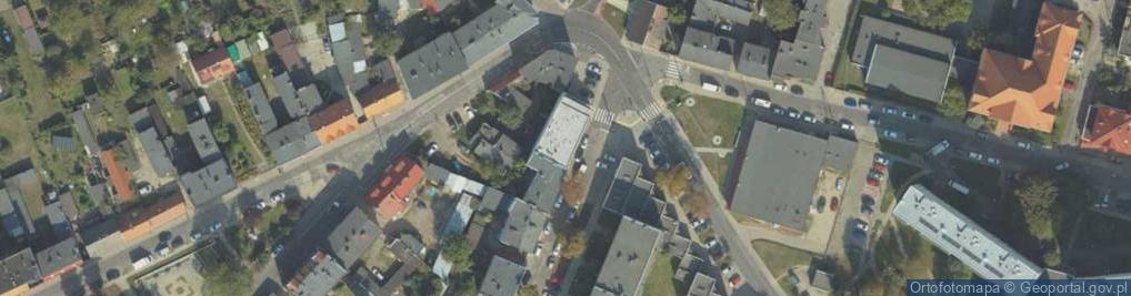 Zdjęcie satelitarne Paczkomat InPost BYD01H