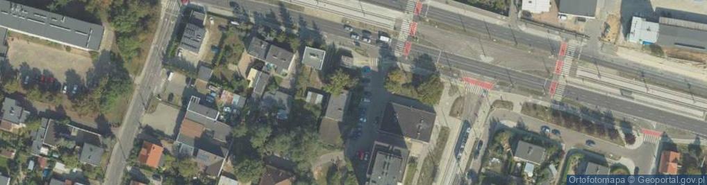 Zdjęcie satelitarne Paczkomat InPost BYD05BAPP