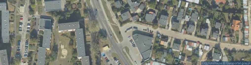 Zdjęcie satelitarne Paczkomat InPost BYD07A