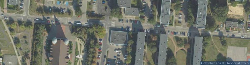 Zdjęcie satelitarne Paczkomat InPost BYD07HP