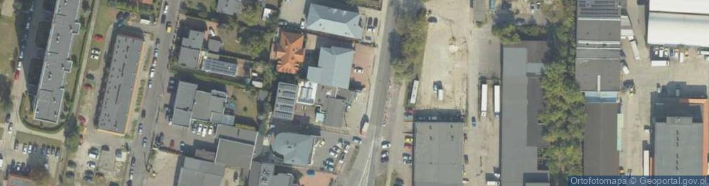 Zdjęcie satelitarne Paczkomat InPost BYD87M