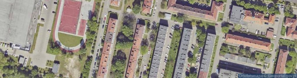 Zdjęcie satelitarne Paczkomat InPost BYT03BAPP