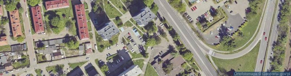 Zdjęcie satelitarne Paczkomat InPost BYT06APP