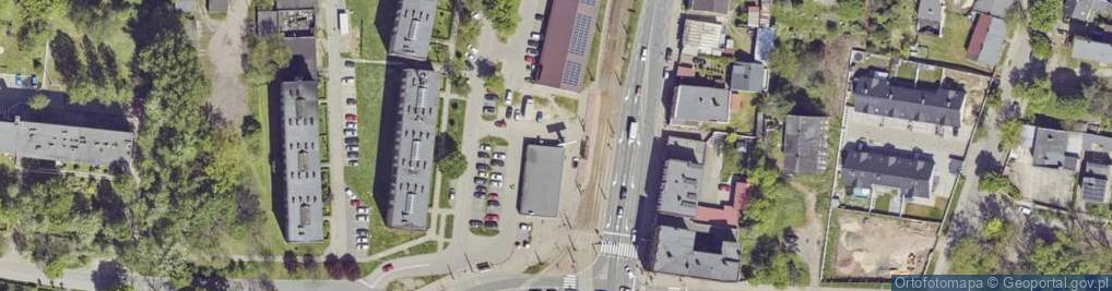 Zdjęcie satelitarne Paczkomat InPost BYT12N