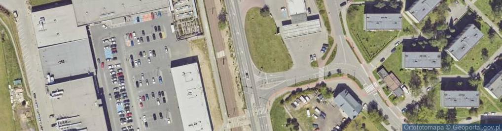 Zdjęcie satelitarne Paczkomat InPost BYT22M