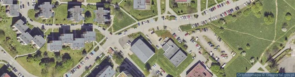 Zdjęcie satelitarne Paczkomat InPost BYT28M