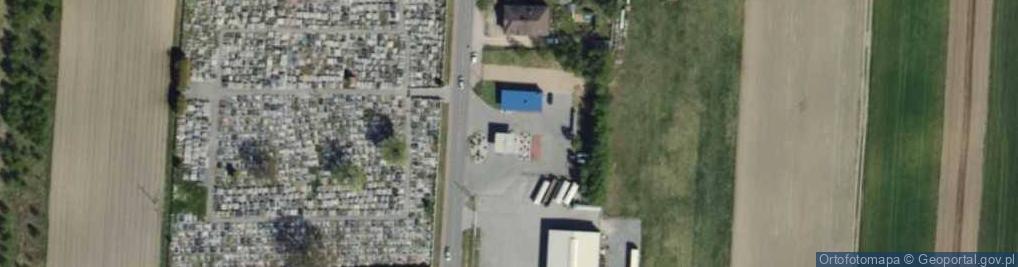 Zdjęcie satelitarne Paczkomat InPost CAW01A
