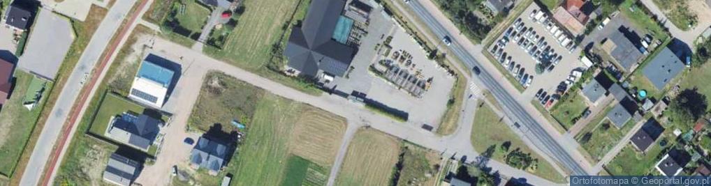 Zdjęcie satelitarne Paczkomat InPost CHC01N