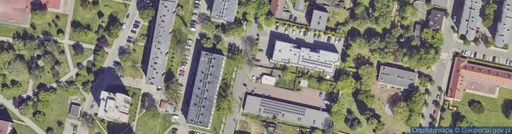 Zdjęcie satelitarne Paczkomat InPost CHO31M