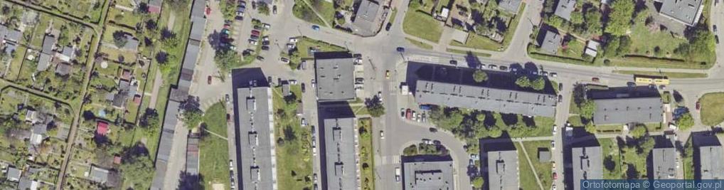 Zdjęcie satelitarne Paczkomat InPost CHO34M