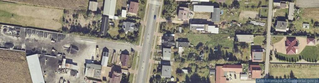 Zdjęcie satelitarne Paczkomat InPost CKL01M