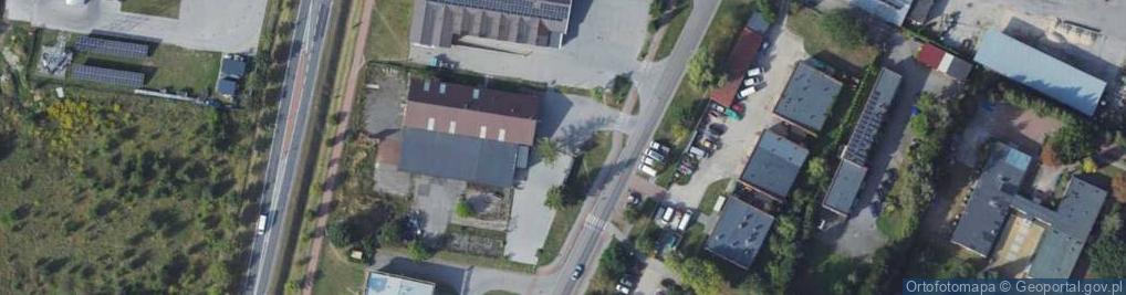 Zdjęcie satelitarne Paczkomat InPost CLU01A