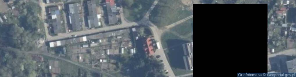 Zdjęcie satelitarne Paczkomat InPost CRK01N