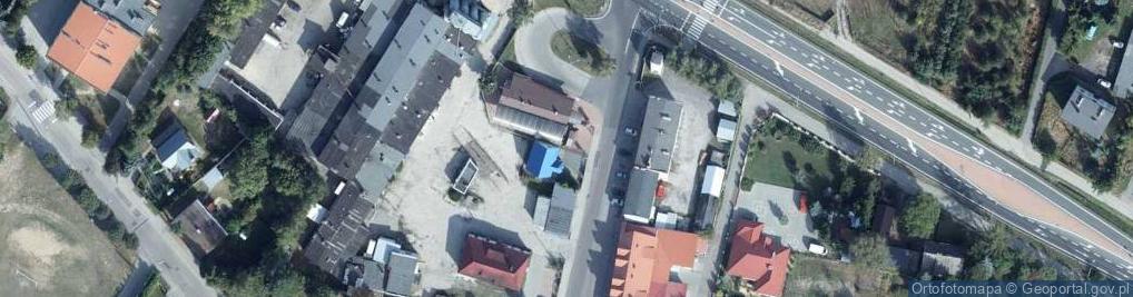 Zdjęcie satelitarne Paczkomat InPost CRN01M