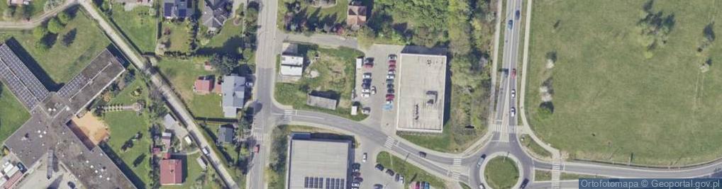 Zdjęcie satelitarne Paczkomat InPost CSZ04M