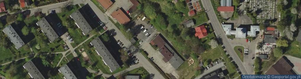 Zdjęcie satelitarne Paczkomat InPost CSZ13M