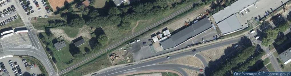 Zdjęcie satelitarne Paczkomat InPost CZA02M