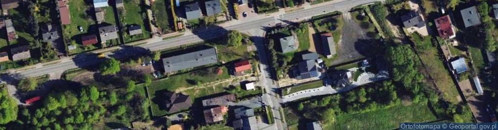 Zdjęcie satelitarne Paczkomat InPost CZE05BAPP