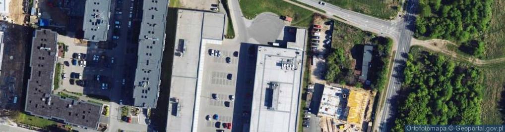 Zdjęcie satelitarne Paczkomat InPost CZE12N