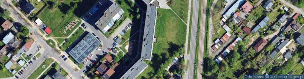 Zdjęcie satelitarne Paczkomat InPost CZE17N