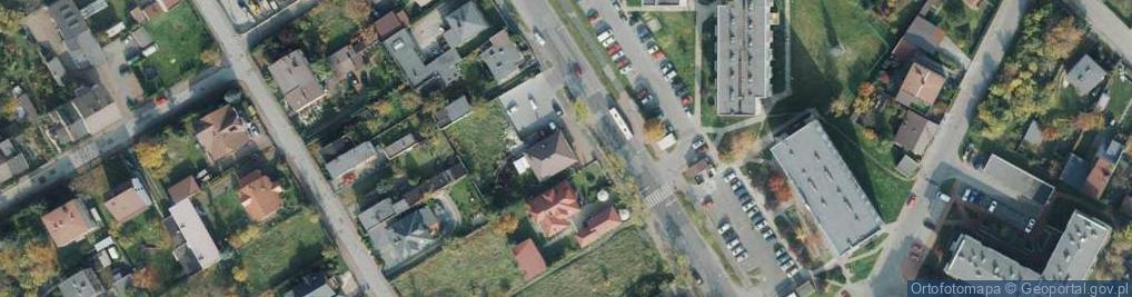 Zdjęcie satelitarne Paczkomat InPost CZE20N