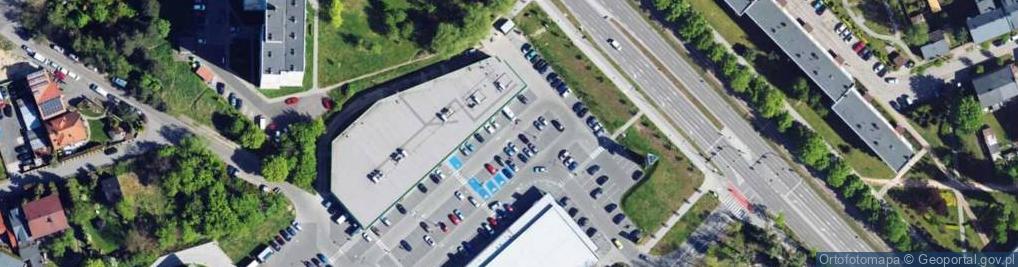 Zdjęcie satelitarne Paczkomat InPost CZE25M