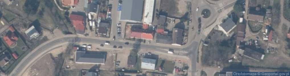Zdjęcie satelitarne Paczkomat InPost DBR01M