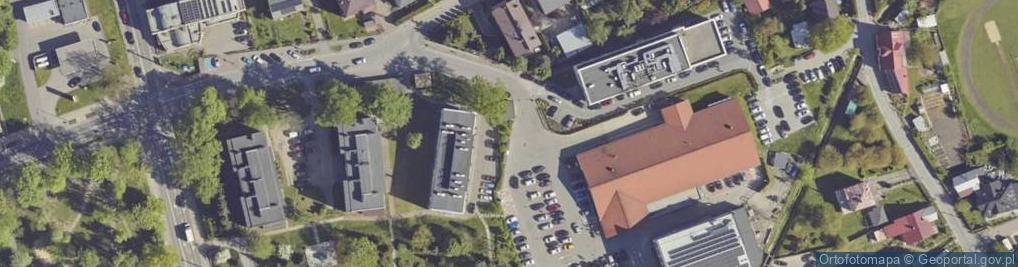 Zdjęcie satelitarne Paczkomat InPost DEB02M