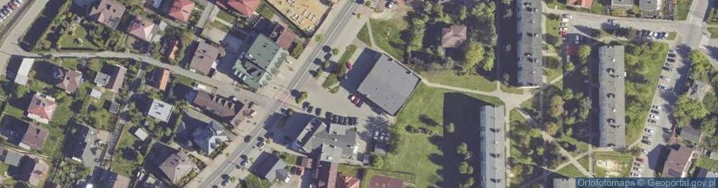 Zdjęcie satelitarne Paczkomat InPost DEB14M