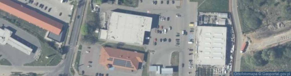 Zdjęcie satelitarne Paczkomat InPost DEN01A