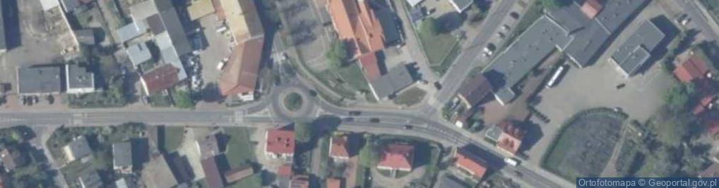 Zdjęcie satelitarne Paczkomat InPost DEN01M