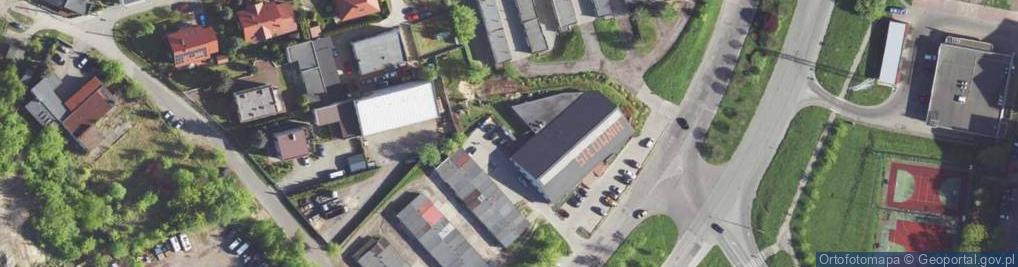 Zdjęcie satelitarne Paczkomat InPost DGO08A