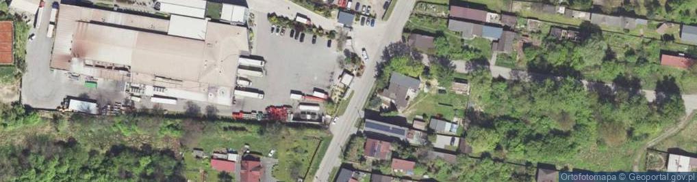 Zdjęcie satelitarne Paczkomat InPost DGO32M