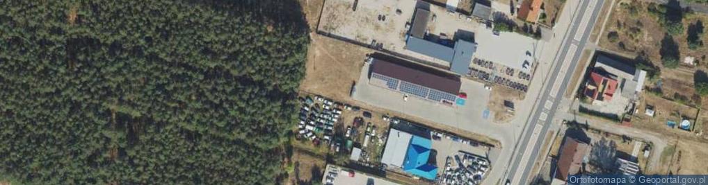 Zdjęcie satelitarne Paczkomat InPost DGR01M