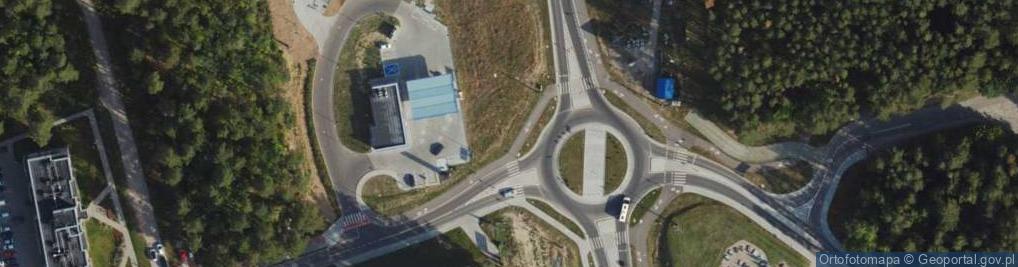 Zdjęcie satelitarne Paczkomat InPost DYW03M