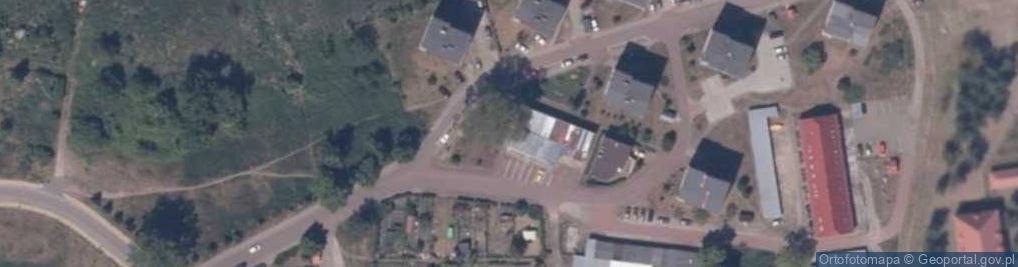 Zdjęcie satelitarne Paczkomat InPost DZW02M