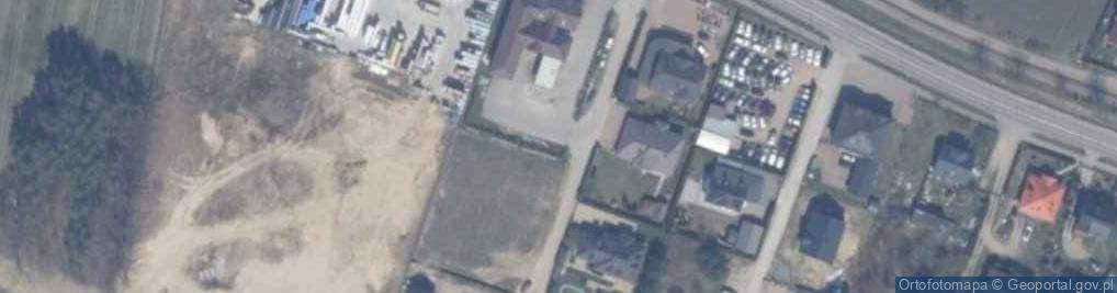 Zdjęcie satelitarne Paczkomat InPost DZZ02M