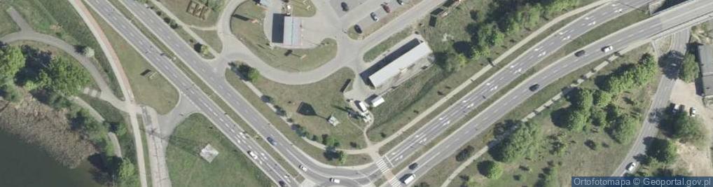 Zdjęcie satelitarne Paczkomat InPost ELK02M