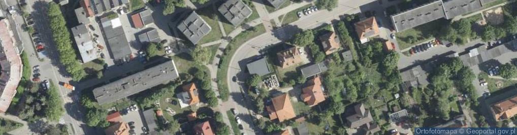 Zdjęcie satelitarne Paczkomat InPost ELK03BAPP