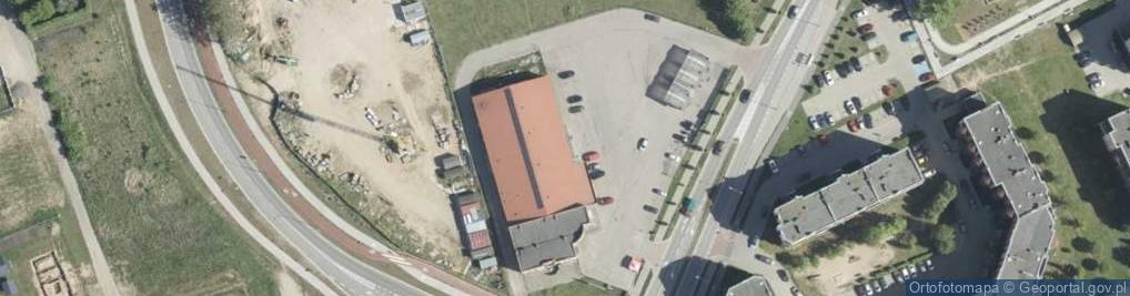 Zdjęcie satelitarne Paczkomat InPost ELK04A