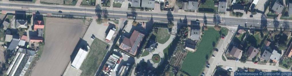 Zdjęcie satelitarne Paczkomat InPost GAN01BAPP