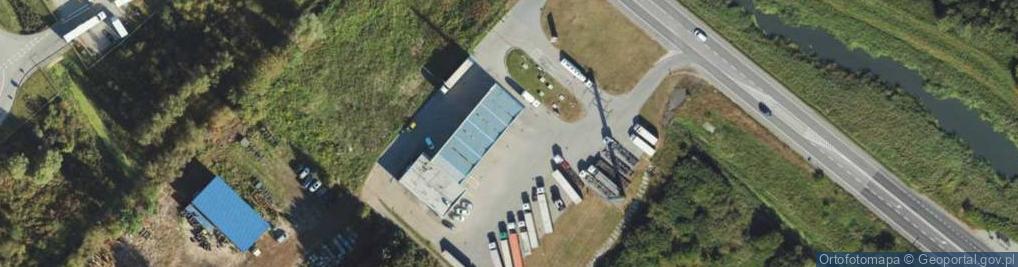 Zdjęcie satelitarne Paczkomat InPost GDA05N