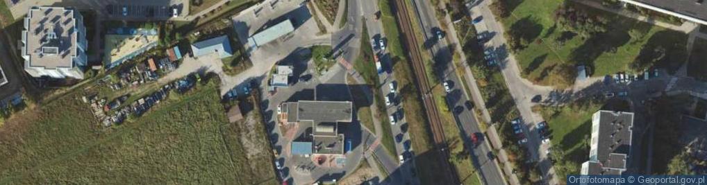 Zdjęcie satelitarne Paczkomat InPost GDA128M