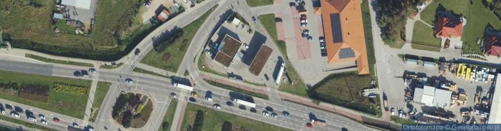 Zdjęcie satelitarne Paczkomat InPost GDA13N