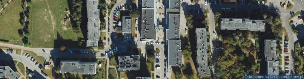 Zdjęcie satelitarne Paczkomat InPost GDA166M