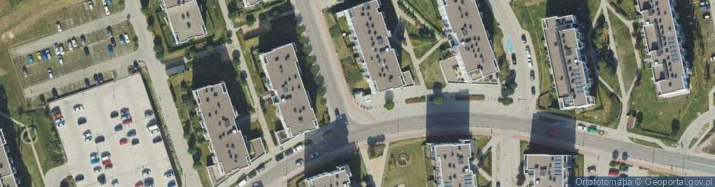 Zdjęcie satelitarne Paczkomat InPost GDA191M