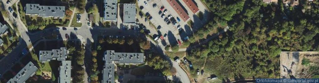 Zdjęcie satelitarne Paczkomat InPost GDA195M