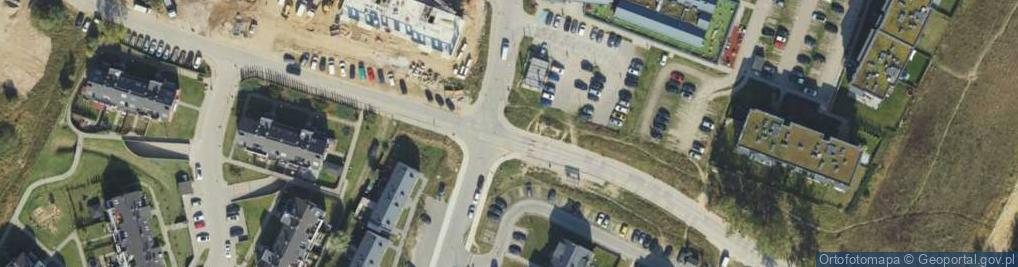 Zdjęcie satelitarne Paczkomat InPost GDA39A